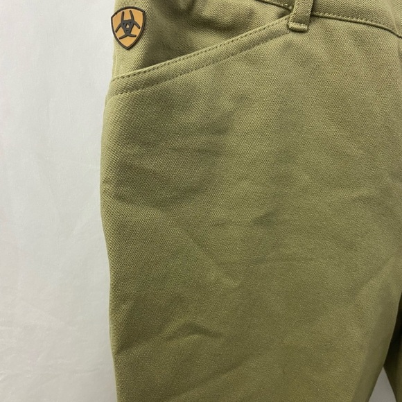Ariat Breeches Pants Equestrian Riding Khaki Horseback Womens Size 28R - Picture 3 of 7